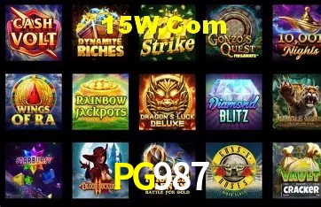 Sessão de jogo em andamento no aplicativo PG987 para Android